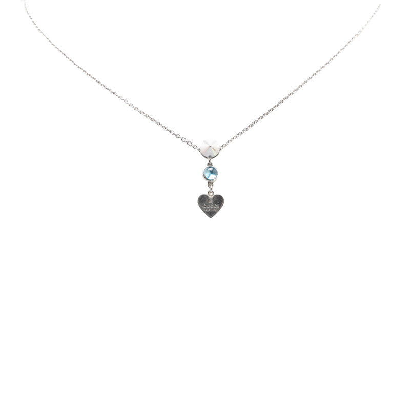 Gucci Heart Motif SV925 Necklace
