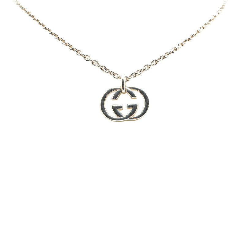 Gucci Interlocking G Silver Necklace