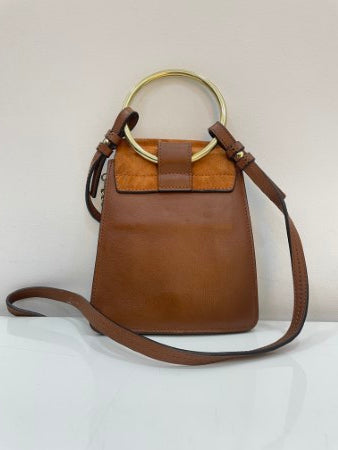 Chloe Brown Faye Bracelet Mini Bag