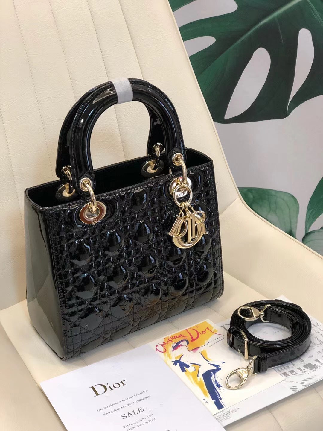 Christian Dior Medium Lady Dior Bag
