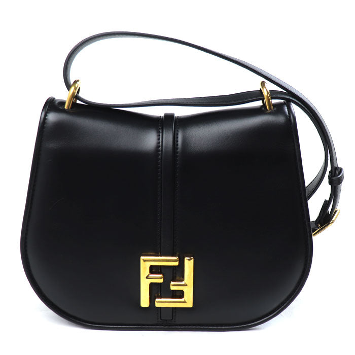 Fendi Medium Leather Shoulder Bag 8BT366