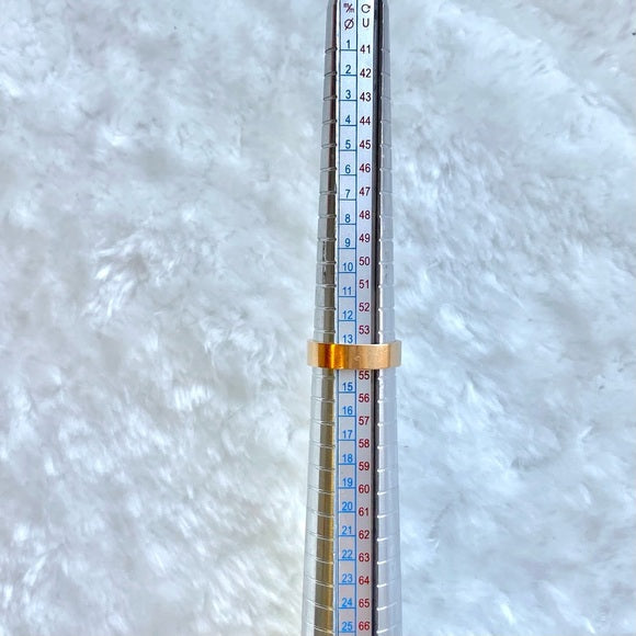 HERMES Collier de Chien rose gold ring