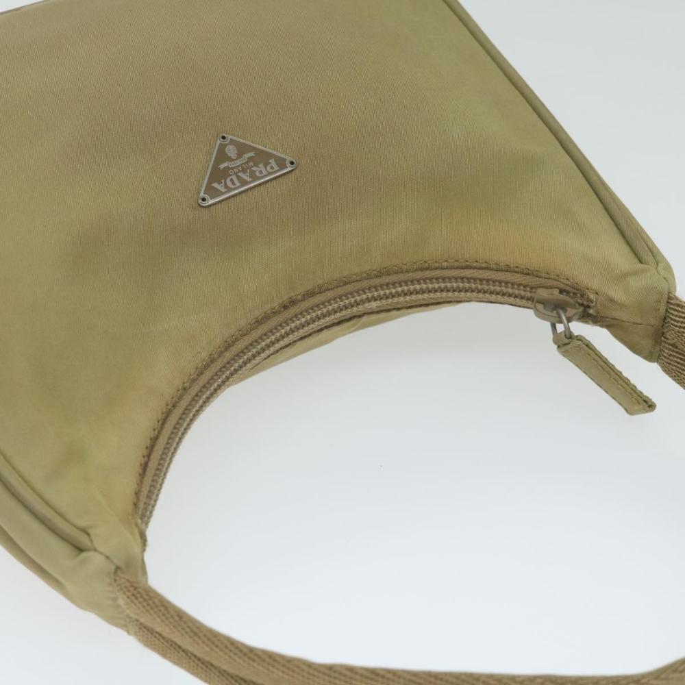 Beige Canvas Prada Tessuto