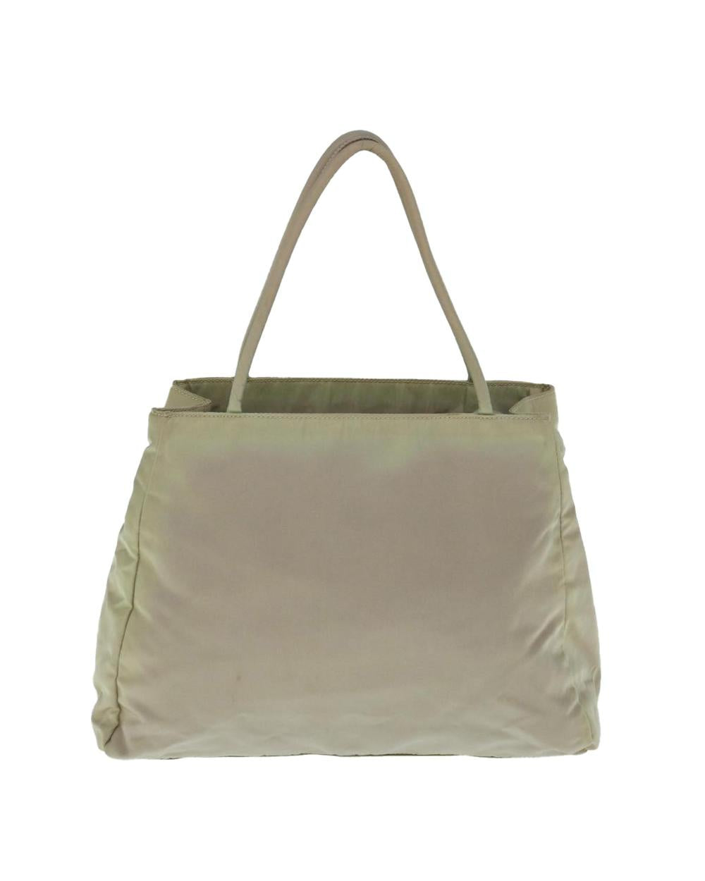 Beige Nylon Prada Handbag