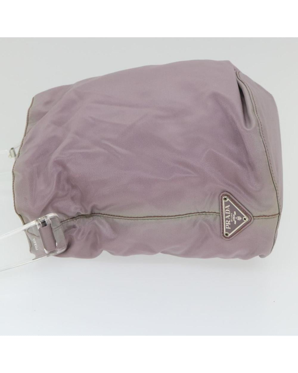 Purple Nylon Prada Handbag