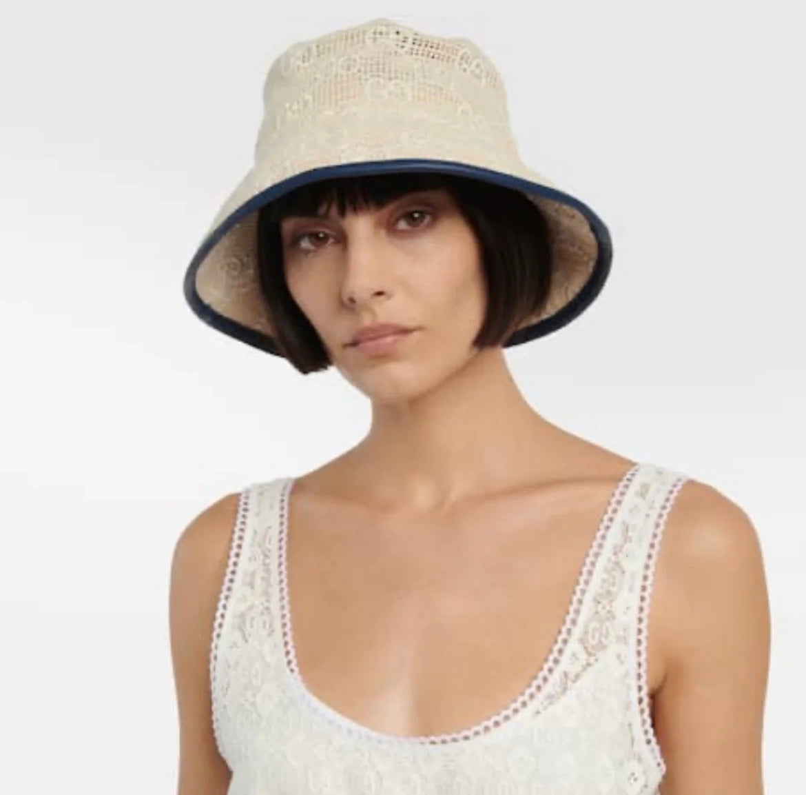 Gucci Charle Bob Hat Beige