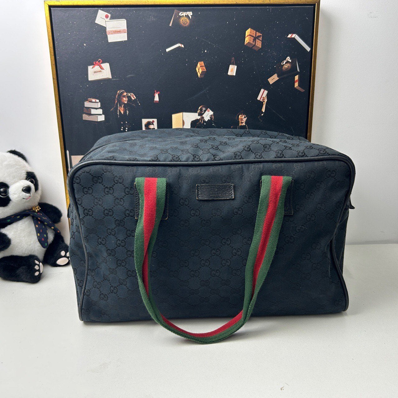 💕new Gucci traveling bag(13543587)