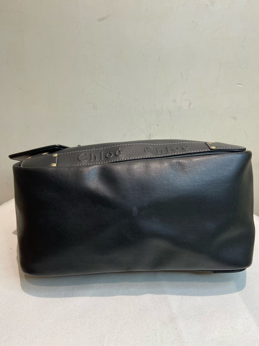 Chloe Black Leather Handbag Medium