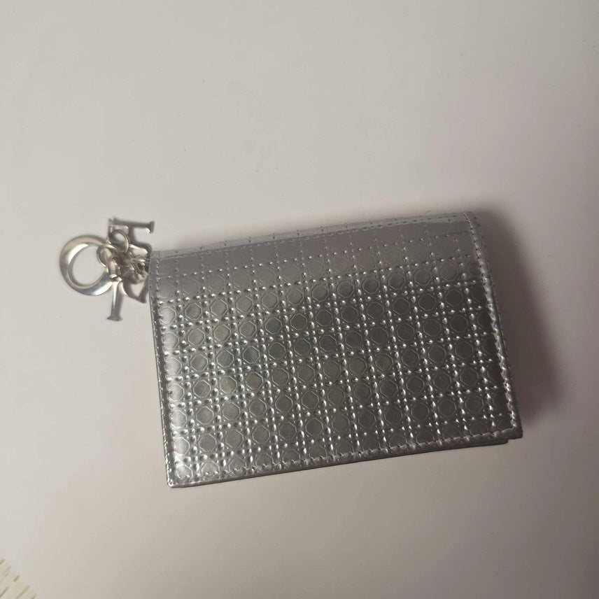 Dior Diorama Metallic Wallet