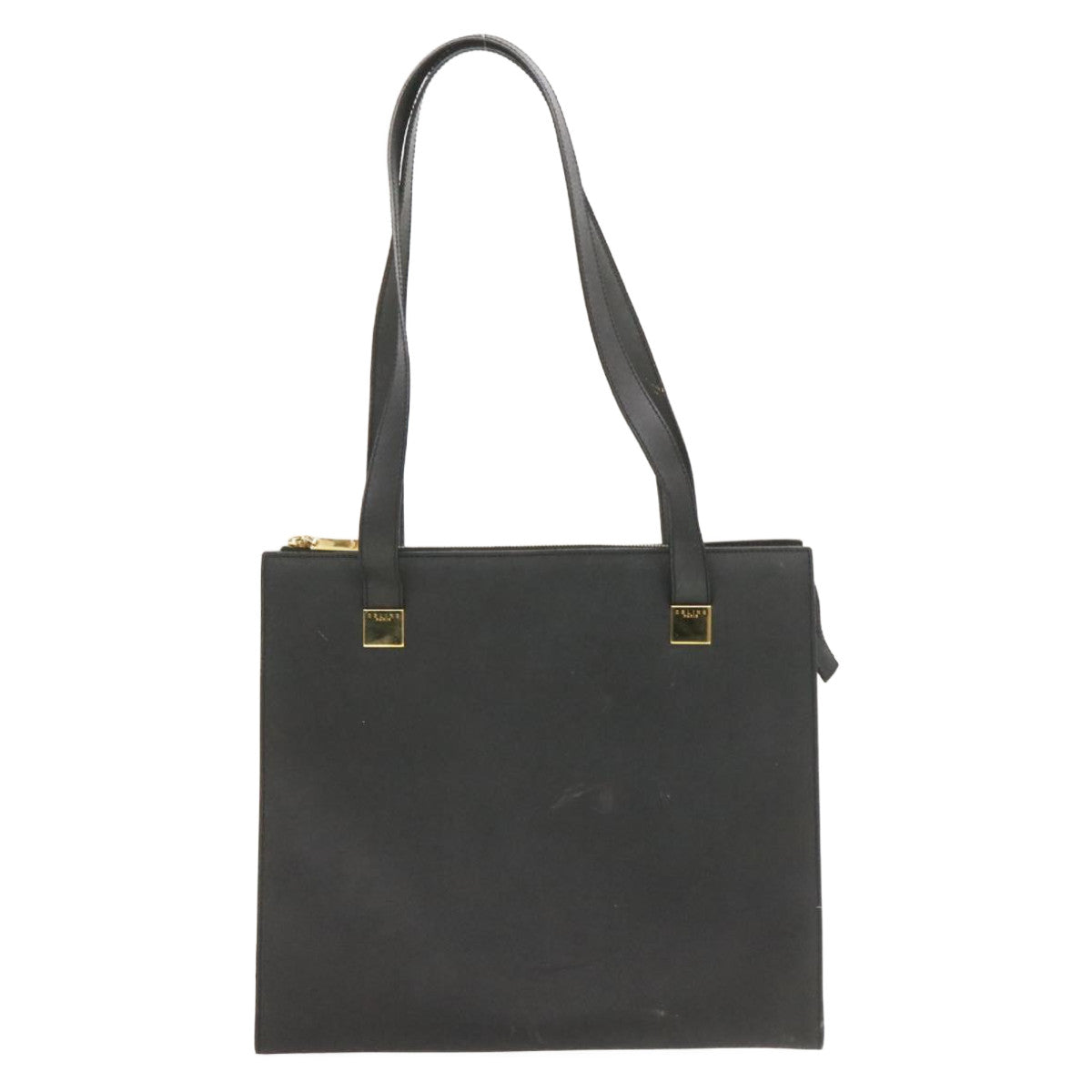 CELINE Shoulder Bag PVC Leather Black rd1157