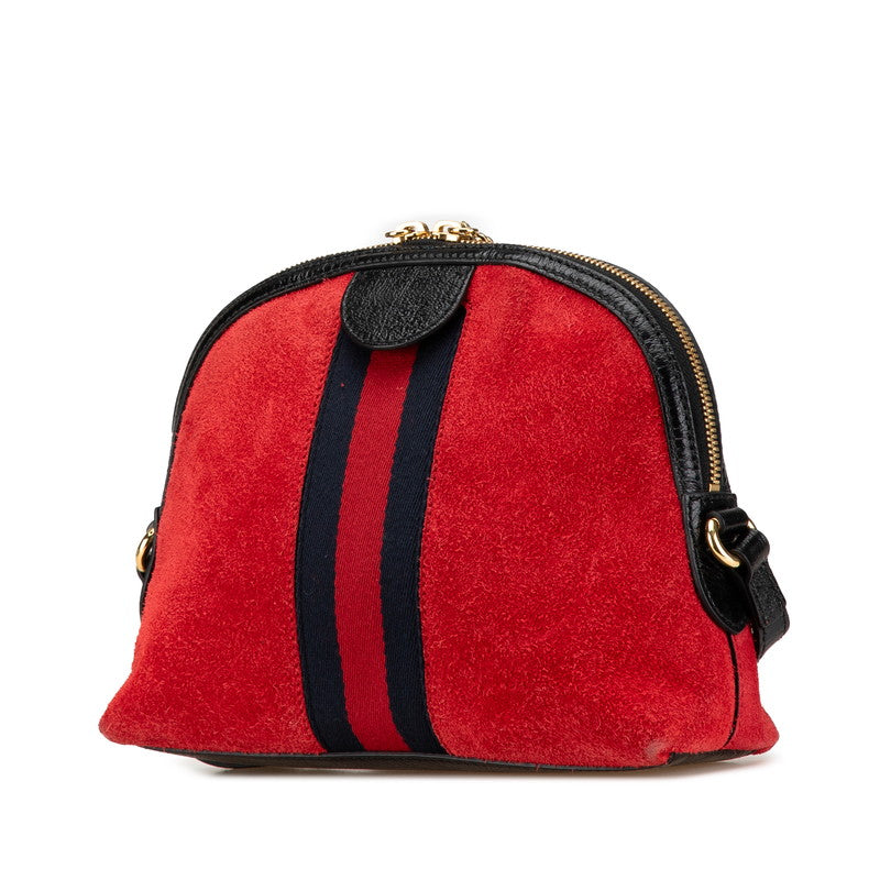 Gucci Ophidia Suede Shoulder Bag