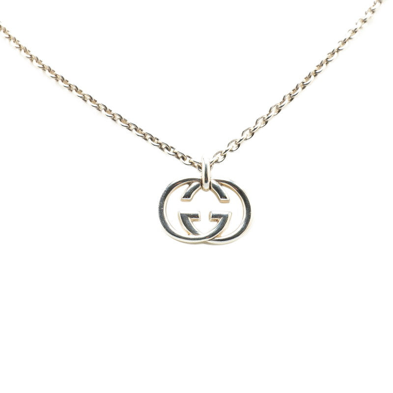 Gucci Interlocking G Silver Necklace