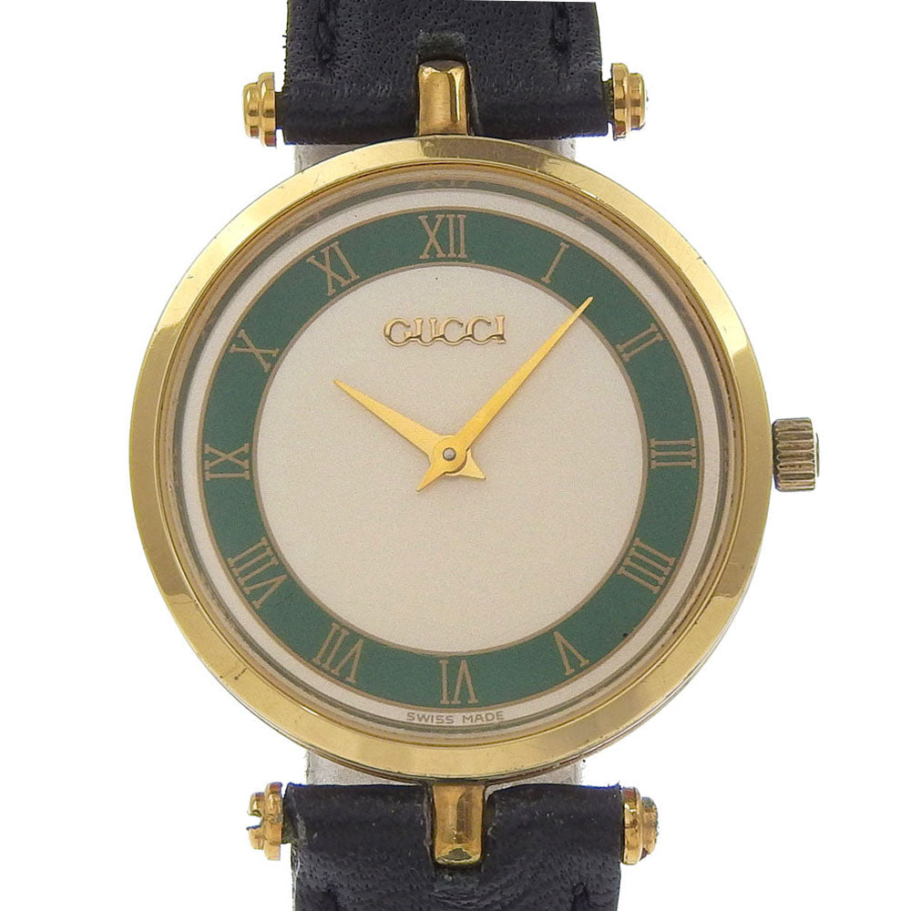 Gucci Quartz Watch GP Leather
