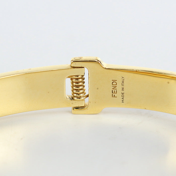 FENDI Bangle F is Fendi bracelet metal gold Women