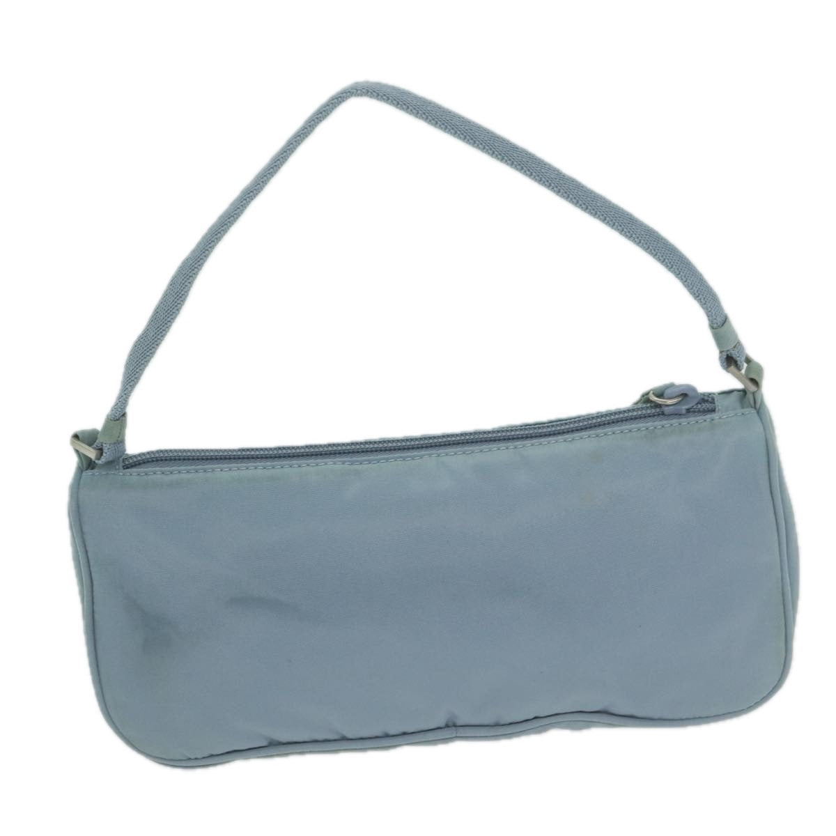 PRADA Accessory Pouch Nylon Blue  yk10185