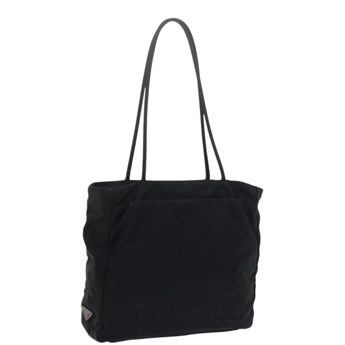 PRADA Shoulder Bag Nylon Black yk9973