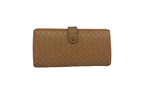 Bottega Veneta Nude Long Wallet