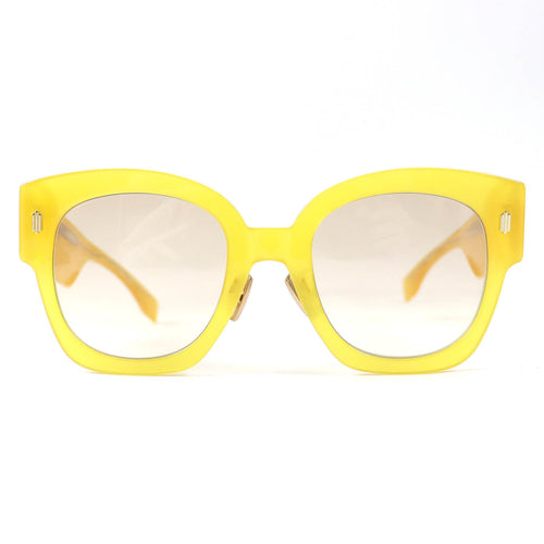Fendi FF0458 Square Sunglasses Yellow