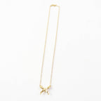 Fendi Logo Ribbon Necklace 8AK081