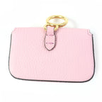FENDI Bag charm 7AR844 leather pink Nano Baguette Charm