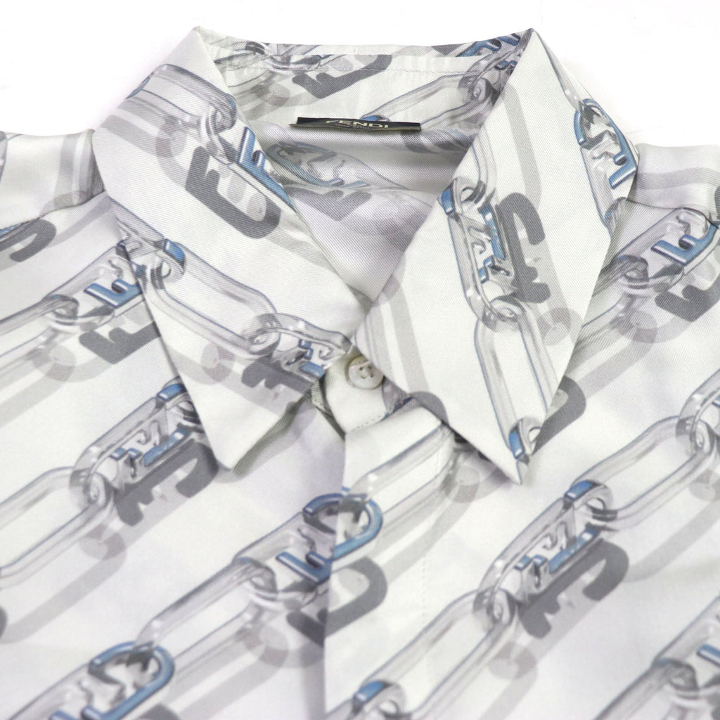 Fendi Silk Long Sleeve Shirt FS0585