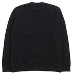 Fendi Cotton Logo Crew Neck Sweatshirt Black XL