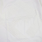 Fendi Cotton FF Logo Embroidery T-Shirt Ivory M