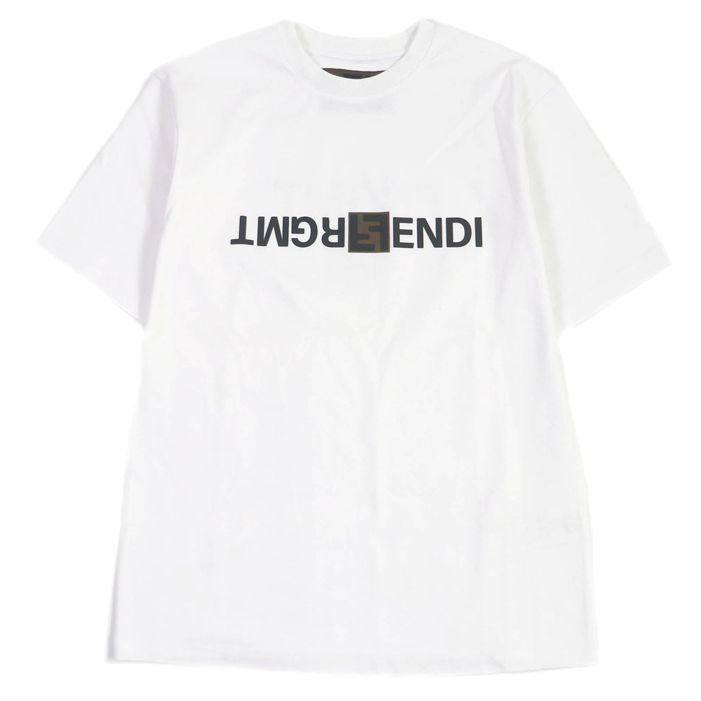 Fendi Cotton T-Shirt FS9626 XXS White