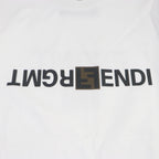 Fendi Cotton T-Shirt FS9626 XXS White