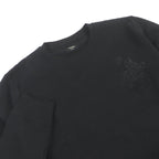 Fendi Cotton FF Logo Sweatshirt Black XL