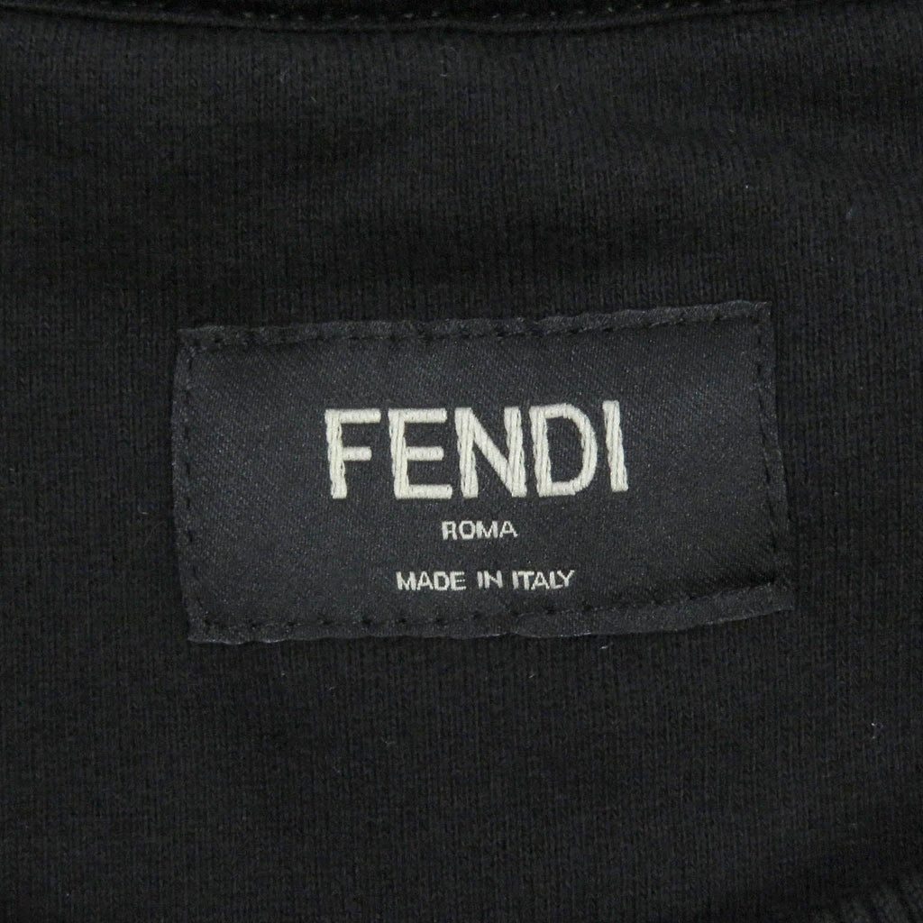 Fendi Cotton FF Logo Sweatshirt Black XL