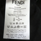 Fendi Cotton FF Logo Sweatshirt Black XL