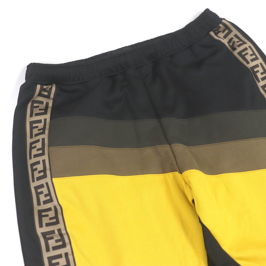 Fendi FF Logo Zucca Joggers Pants Black XL