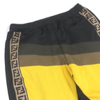 Fendi FF Logo Zucca Joggers Pants Black XL