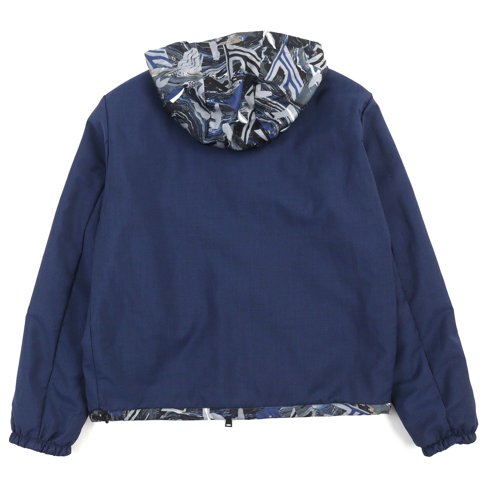 Fendi Nylon Wool FF Logo Reversible Jacket