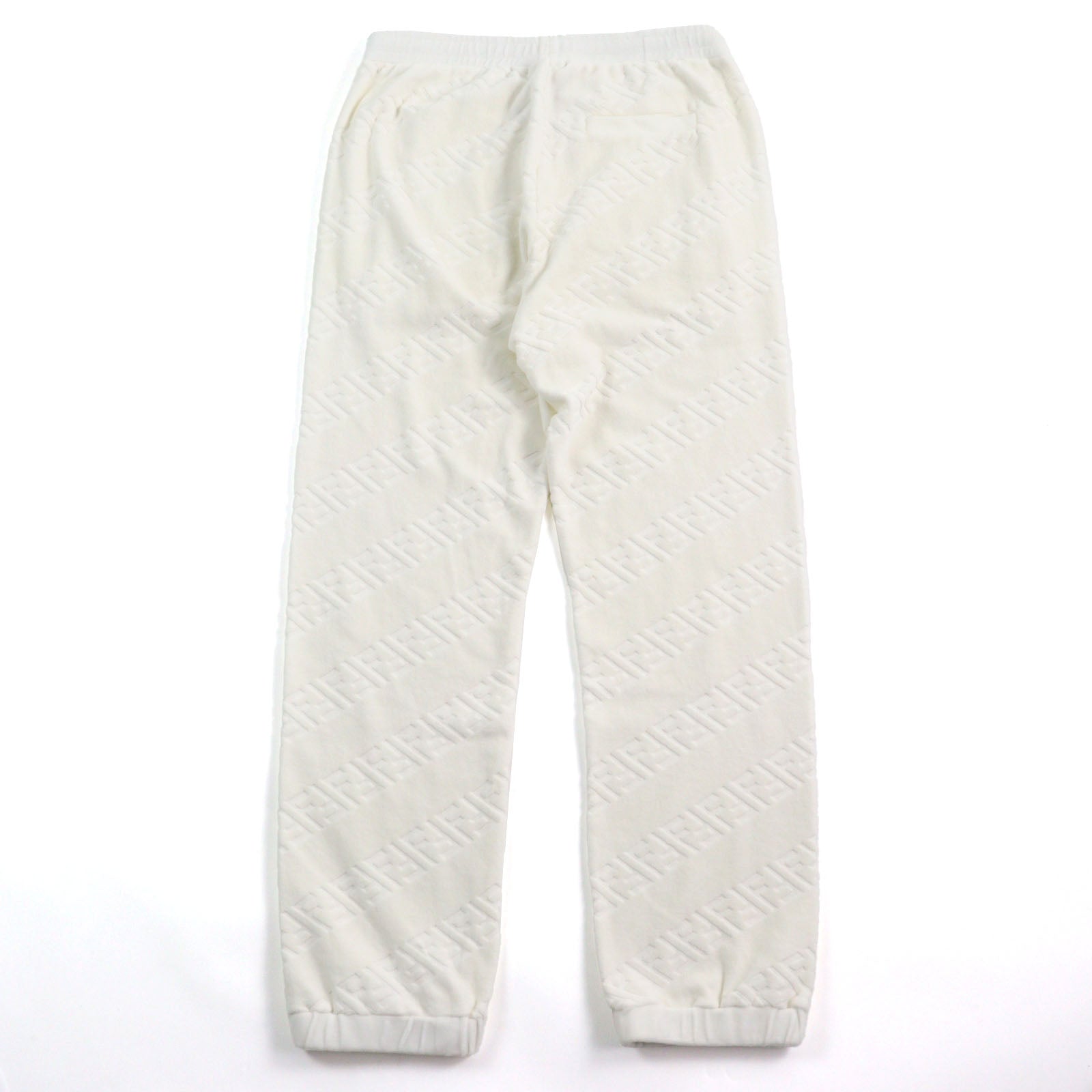 Fendi FF Logo Zucca Pile Sweatpants