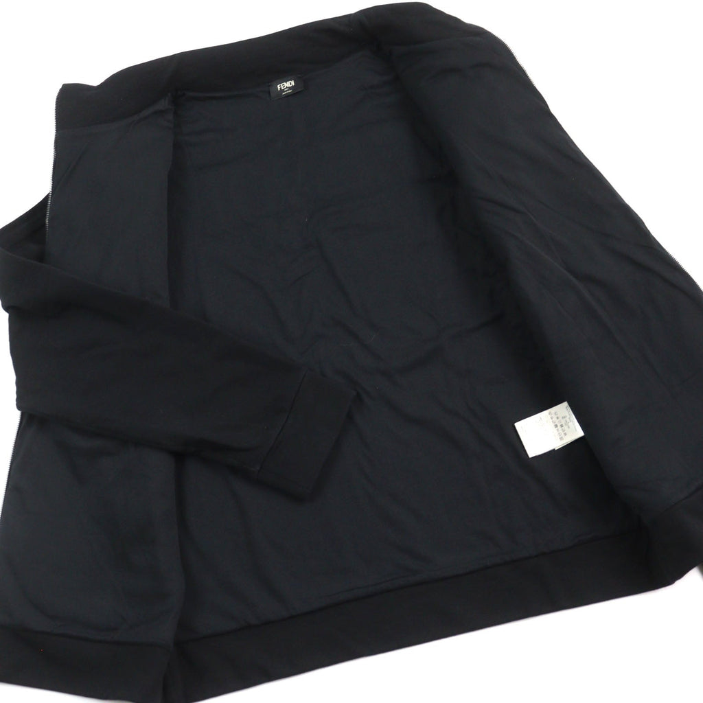 Fendi Cotton Logo Zip Sweatshirt FY1071