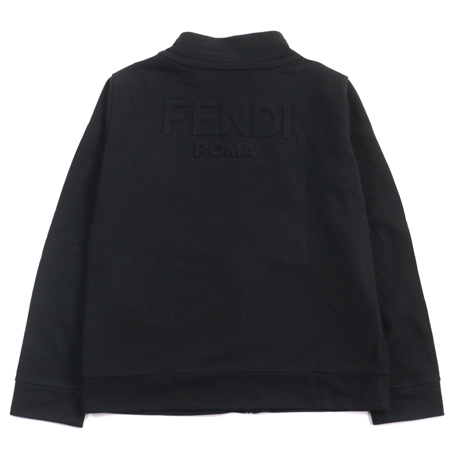 Fendi Cotton Logo Zip Sweatshirt FY1071