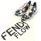Fendi FF Logo Low Cut Sneakers White