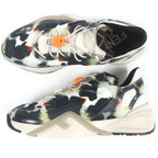 Fendi FF Logo Low Cut Sneakers White