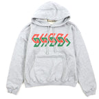 GUCCI Chain Logo Cotton Sweatshirt S