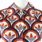 GUCCI x adidas Trefoil Logo Shirt Orange