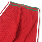 Gucci×adidas Jersey Sweat Pants Polyester Cotton Pants