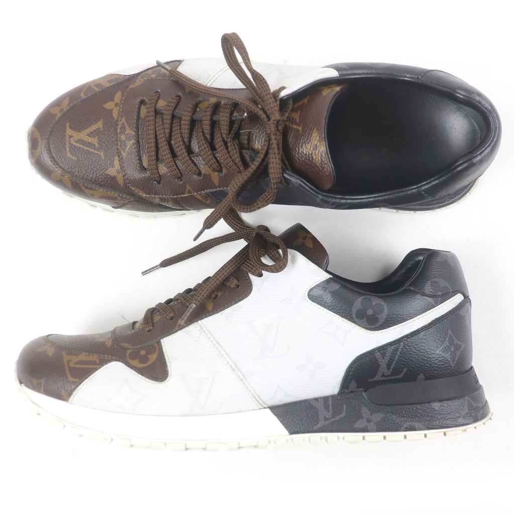 Louis Vuitton LV Runaway Line Monogram Leather Sneakers