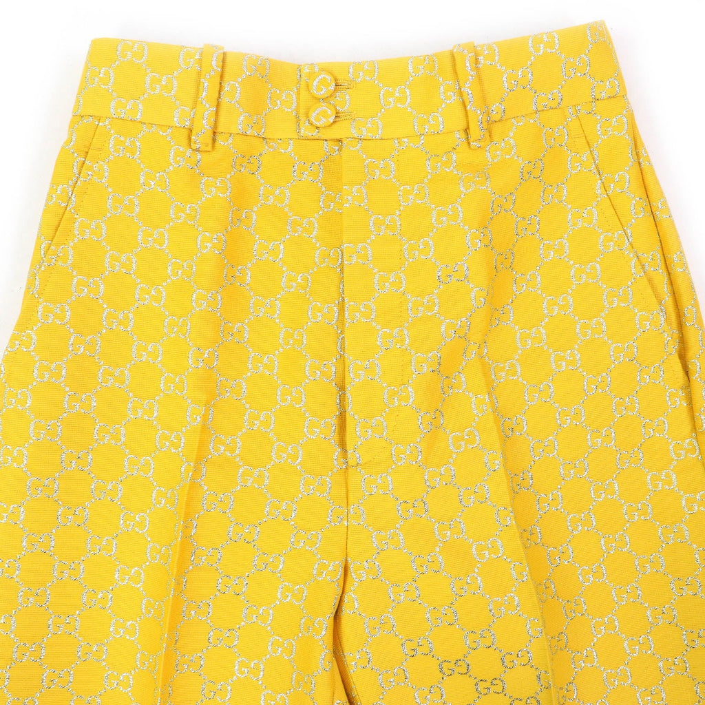 Gucci GG Jacquard Flare Pants Trousers