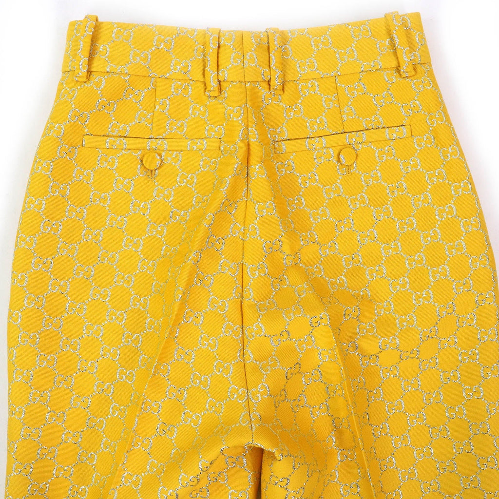 Gucci GG Jacquard Flare Pants Trousers