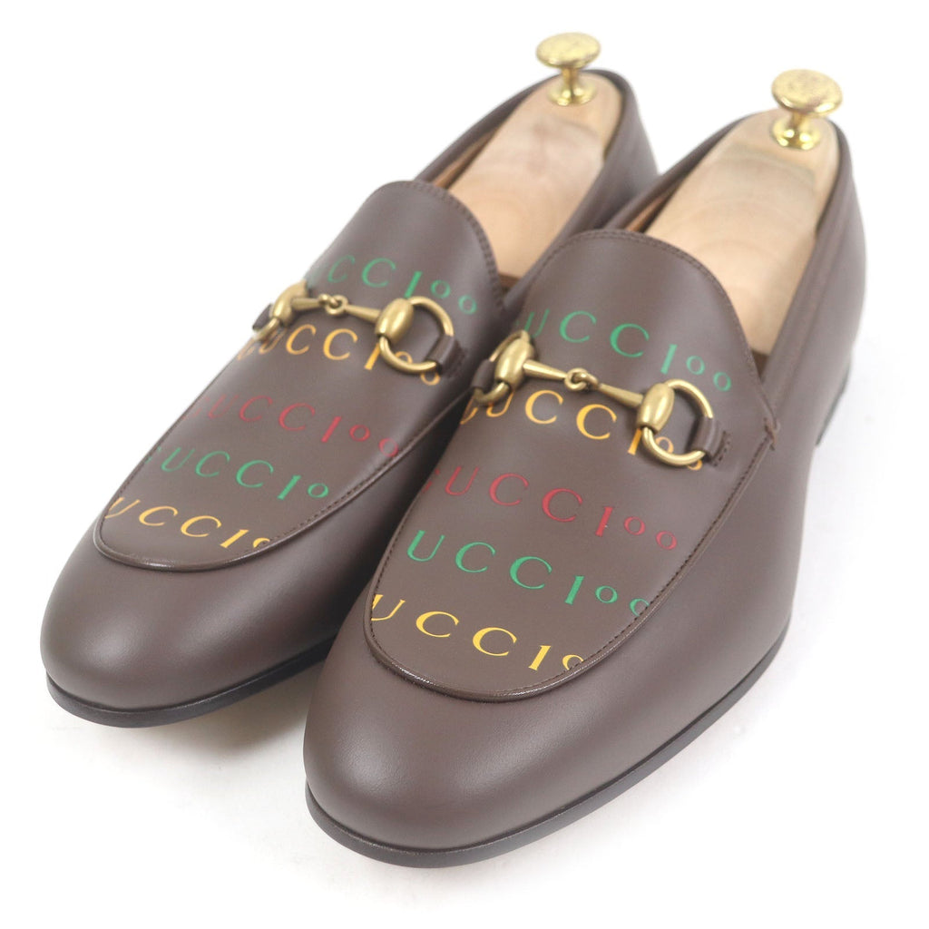 Gucci 100th Anniversary Horsebit Loafers Leather Loafers