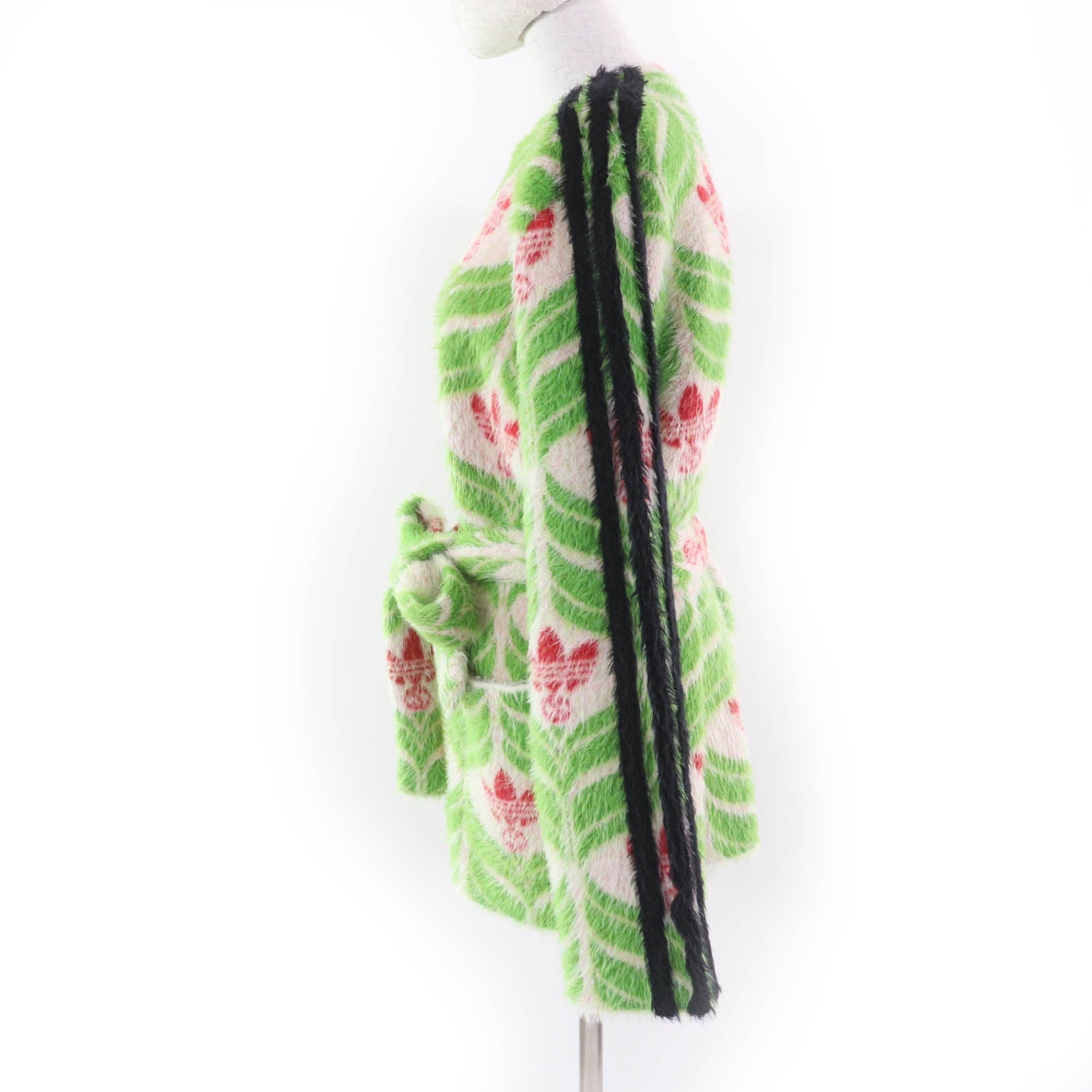 Gucci×adidas Trefoil Belted Coat Nylon Coat