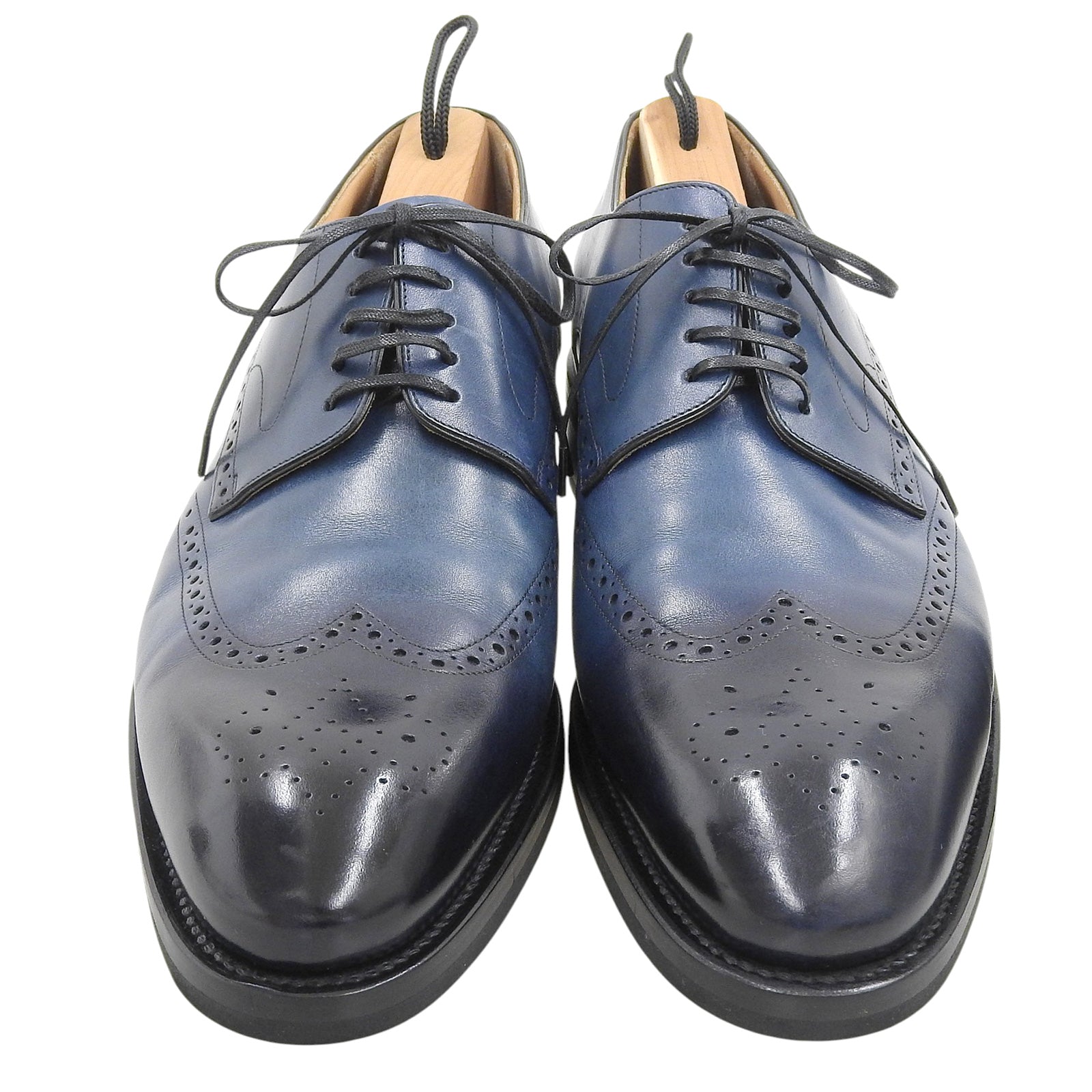 Louis Vuitton Leather Wingtip Shoes