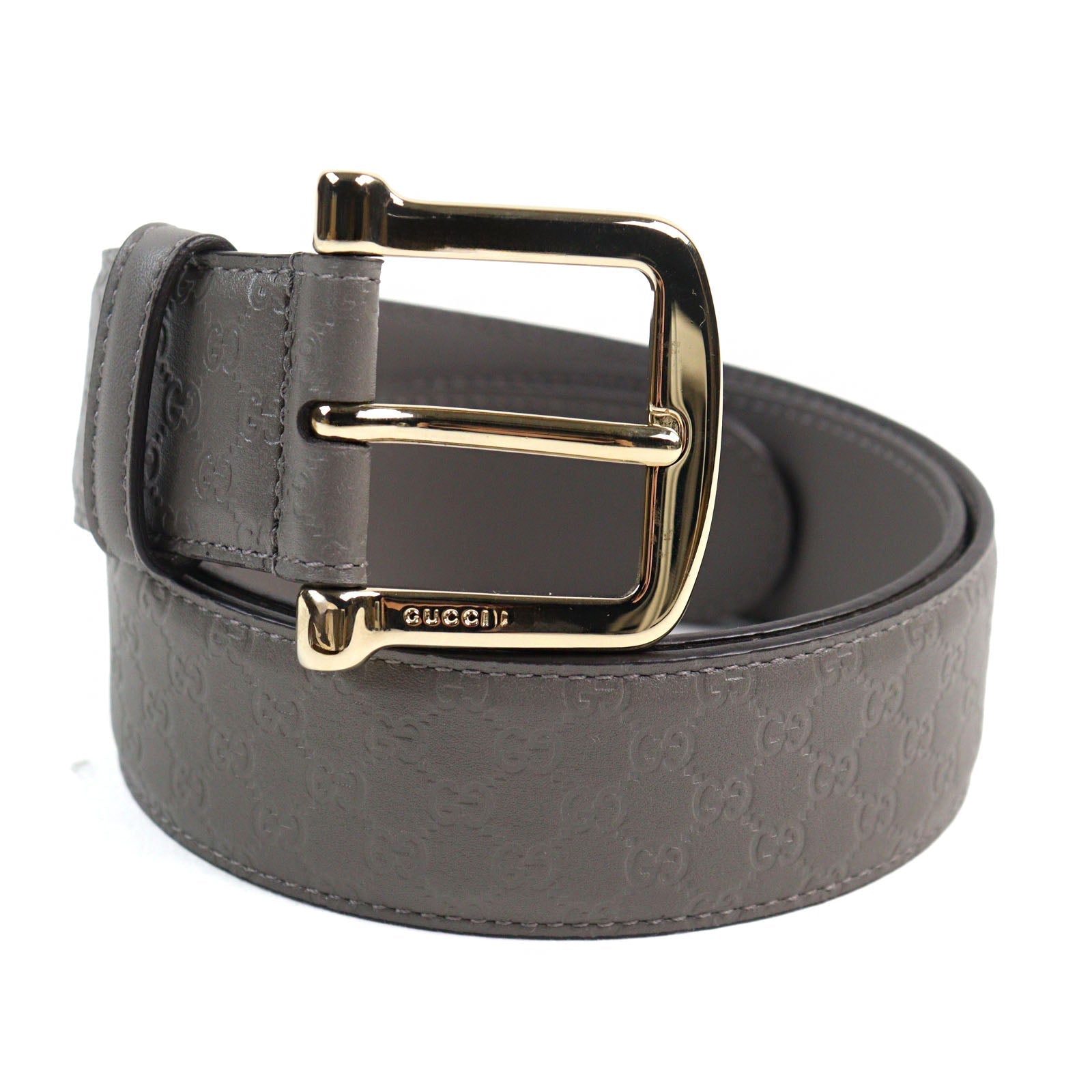 Gucci Micro Guccissima Leather Belt